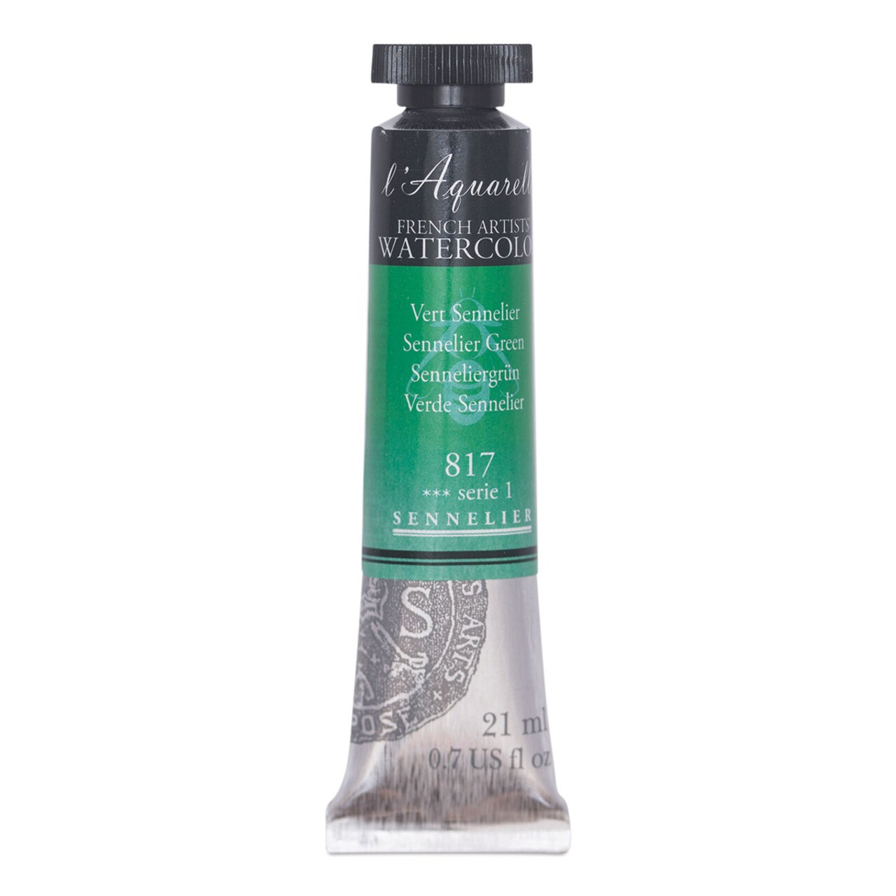 Sennelier French Artists' Watercolor - Sennelier Green, 21 ml Tube